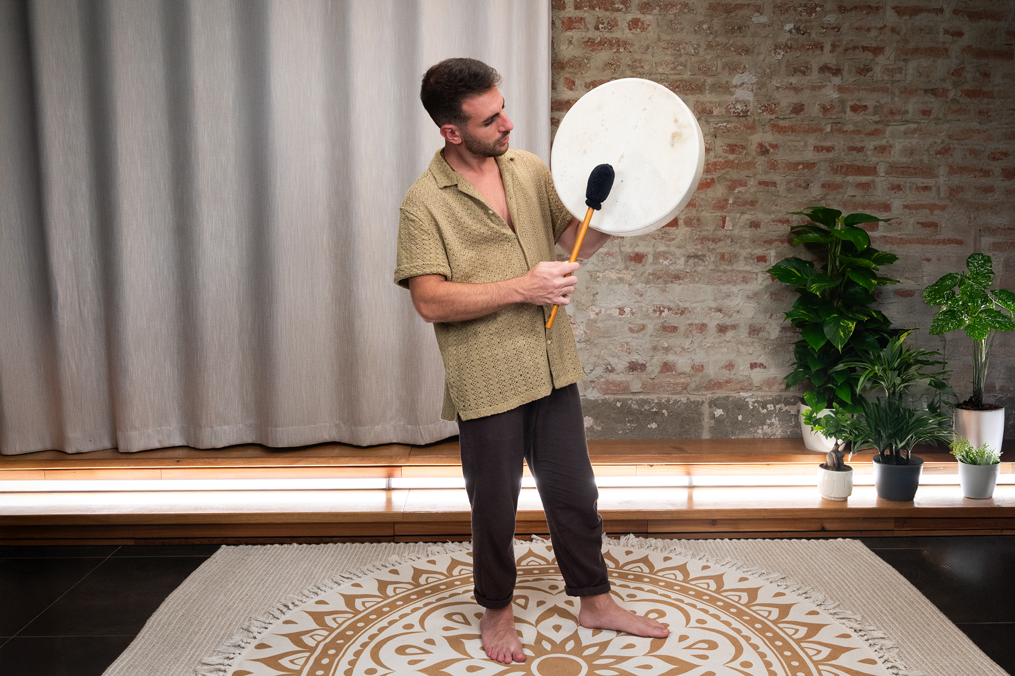 Spirit Drum Ziegenfell 15.35"